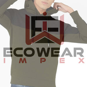 เสื้อฮู้ดผู้ชายพิมพ์ลายสำหรับฤดูใบไม้ผลิสินค้าใหม่ทำจากโพลีเอสเตอร์เสื้อผ้ากีฬาแฟชั่นออกแบบโลโก้ได้ตามต้องการ - Product Image 1