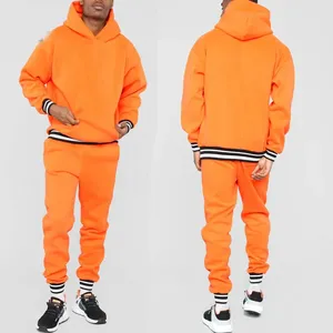 wholesale Latest Design Men Winter Fashion Warm Up Sports Training fitted fleece plain tracksuit/ Casual Wear Tracksuit