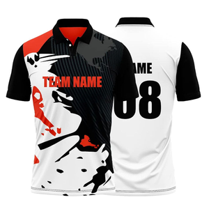 Maillot de polo d'équipe, vêtements de sport de polo haut de gamme avec tissu durable, maillot de polo d'équipe, vêtements de polo d'équipe pour les clubs sportifs professionnels - Product Image 4