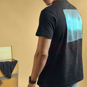 T-shirt à col rond 100% coton imprimé style streetwear pour hommes confort au quotidien - Product Image 2