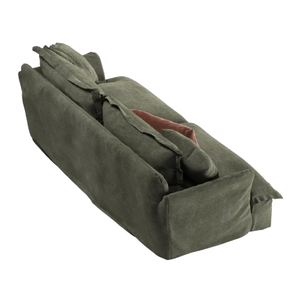 Chingxin nórdico de 3 plazas de lujo negro Wabi Sabi terciopelo madera Modular sofá conjunto Hotel Hospital escuela apartamento comedor sala de estar - Product Image 6