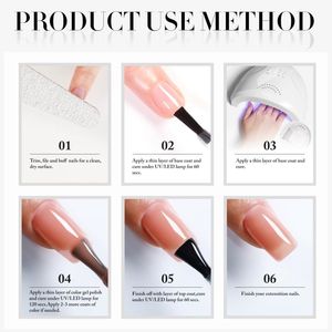 ชุดเจลทาเล็บแบบแช่ล้างออกได้ KWEEN 3 ชิ้น ขนาด 10 มล. สีม่วงไลแลคชมพู สูตรน้ำ คุณภาพสูง อุปกรณ์ทำเล็บ - Product Image 1