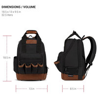 Mochila Deportiva y de Playa Unisex con Panel Solar Anti-Robo, de Alta Calidad y Neopreno Impermeable, Hecha en Pakistán