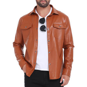 Chaquetas de Cuero para Hombre Hechas a Medida, Chaqueta de Cuero de Alta Calidad para Hombre, Chaqueta de Cuero de Invierno al Mejor Precio - Product Image 1