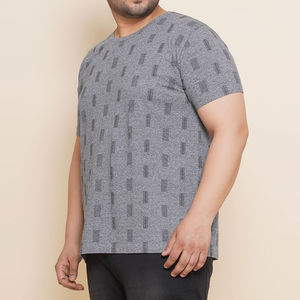 Camisetas de talla grande para hombre de peso pesado, ropa de calle de manga corta personalizada, camisetas de talla grande para hombre, tarifa al por mayor OEM - Product Image 2