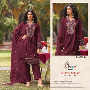 Ensemble Kurti traditionnel en coton pour femmes Maruti Fashion avec pantalon et palazzo, tenue de mariage - Product Image 4