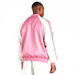 Vestes en Satin personnalisées pour hommes Baseball Satin Sports Team Jacket Whole Sale Rate 2025 Satin Jacket - Product Image 5