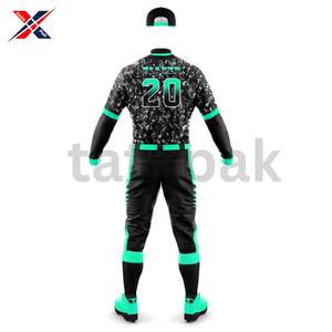 เสื้อเจอร์ซีย์เบสบอลและซอฟต์บอลสำหรับผู้ใหญ่ใส่ได้ทั้งชายและหญิงเสื้อระบายอากาศไซส์ใหญ่พิเศษ - Product Image 5