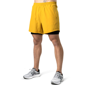 <b>Men's</b> 100% Cotton Summer Sports <b>Shorts</b> Casual <b>Slim</b> <b>Fit</b> Cargo Design Elastic Waist Closure Customizable for Sports Walking Solid - Product Image 1