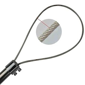 Pince à attraper les animaux à long manche en acier inoxydable pour les reptiles et les chiens - Product Image 5