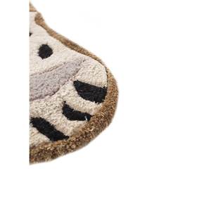 Alfombra de Lana y Viscosa Tejida a Mano Wild Wanderlust Ivory, Alfombra Rectangular con Estampado Animal para Sala de Estar, Alfombra de Pasillo, Alfombra Afelpada - Product Image 4