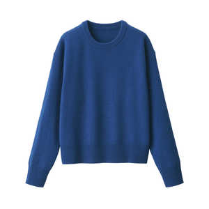 Suéter Casual de Invierno para Mujer, Personalizado al por Mayor, Cuello Redondo, 100% Algodón, Antiarrugas, Transpirable, Manga Larga, 300 GSM - Product Image 6