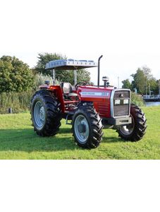 Tracteur à roues Massey-Ferguson 385 4WD d'occasion avec plus de 50 000 heures de fonctionnement, origine France - Product Image 2