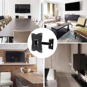 ขาตั้งทีวีหมุนได้และเอียงได้19-42มม. สีดำ, ขาตั้งทีวี100x100มม. อเนกประสงค์ - Product Image 3