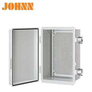 Boucle en acier inoxydable plastique ABS IP65 boîtier électrique gris extérieur boîte de jonction vis métalliques étanches - Product Image 4