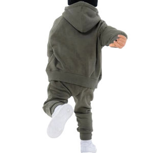 Chándal personalizado para niños, chándal cómodo de poliéster/algodón, transpirable, lavable, fácil de usar, chándal para niños de colores frescos - Product Image 3