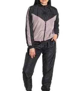 Conjunto de 2 Piezas de Chaqueta Cortavientos Ligera de Poliéster para Mujer, Conjunto de Traje Cortavientos con Logotipo Personalizado, Traje Impermeable - Product Image 6