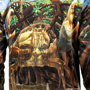 Camisas de pesca de manga larga impermeables con protección UV de secado rápido transpirables de talla grande personalizadas moda de verano cómodas Vintage - Product Image 5