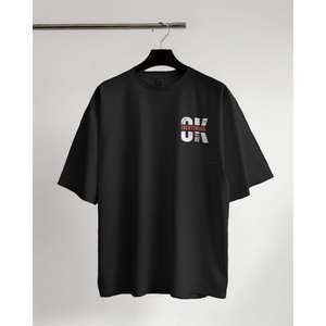 Vente en gros de t-shirts pour hommes, décontractés, imprimés sur mesure, fabriqués en Inde, t-shirts noirs de qualité longue durée, grands - Product Image 1