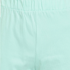 Ensemble double pour femmes-T-shirts en coton d'été de couleur unie personnalisés avec short Service OEM de gros pour les jeunes et les adultes Bas actifs - Product Image 6