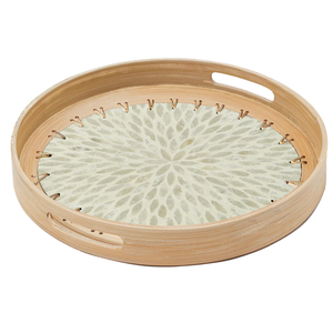 Hot New Item Bamboo Rattan Food Dining <b>Trays</b> Decor Fruit <b>Candle</b> <b>Trays</b> Durable Wicker Eco friendly Dining Room Home Decor - Product Image 3