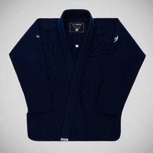 Costume d'arts martiaux BJJ Gi noir bleu blanc - Product Image 1