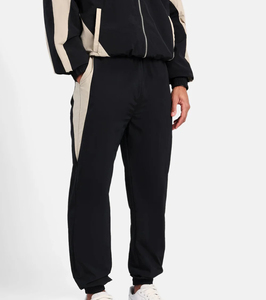 Conjunto personalizado de Sudadera con capucha y pantalón de nailon 100% para hombre, ropa de calle con logotipo personalizado, chándal cómodo de nailon para hombre - Product Image 5