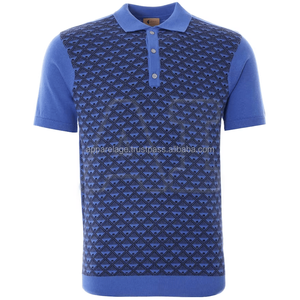 Golf de alta calidad de lujo OEM para polo 100% logotipo personalizado patrón de impresión digital Slim Fit secado rápido poliéster de gran tamaño - Product Image 1