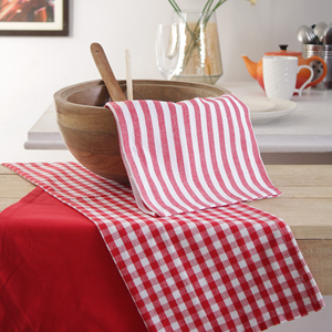 Toalla de mano multiusos tejida de algodón 100% de secado rápido para cocina, té, baño, coche, Golf, hilo impreso teñido liso, juego de 18 - Product Image 5