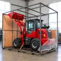 Chargeuse sur pneus efficace, capacité de charge nominale de 1000 kg, godet de 1,0 m³, hauteur de déchargement de 2800 mm, puissance élevée, machine de construction agricole