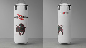 Sacs de frappe lourds en cuir en gros avec sac de frappe suspendu 25KG Équipement de boxe pour adultes - POWER PUNCH - Product Image 4