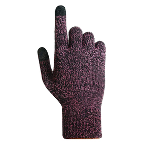 High Quality Leather Safety <b>Gloves</b> with <b>Touch</b> Screen and Anti-Impact Features Factory Direct Solid Color New Design Prices - Product Image 6