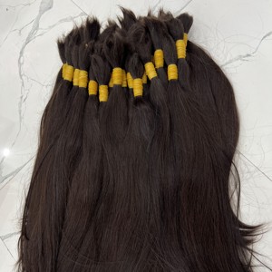 วิกผมต่อผมมนุษย์แท้ตรงจากเวียดนามวิกผมถักเปียแบบยังไม่ผ่านกระบวนการสำหรับผู้บริจาค - Product Image 2