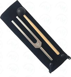 Factory Wholesale Lore <b>Medical</b>-Grade Tuning Fork 512C Hz Including Silicone Hammer and Storage <b>Bag</b> for Microsurgery Equipments - Product Image 6
