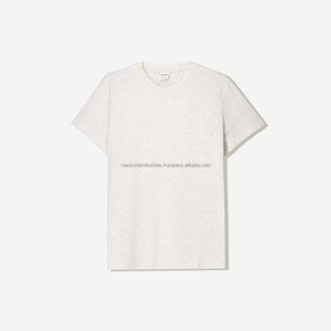 Venta al por mayor de camisetas de alta calidad de gran tamaño camiseta suave de algodón liso para los hombres - Product Image 6
