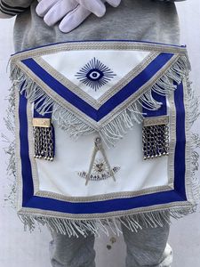 Instruments maçonniques : Tablier bleu de la Loge, Chaîne Callor, Bijou, Gants - Product Image 4