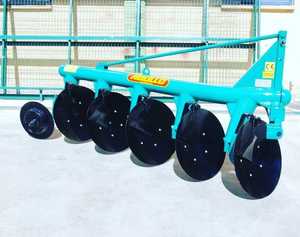 Arado de disco plegable de alta velocidad a gasolina para tractor, labranza agrícola, accesorio de alimentación de semillas de 4 hileras con transmisión por engranajes, plegado eficiente - Product Image 3