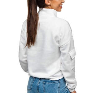 2026 Latest Design Women's Printed Sweatshirt Winter Season Ladies Casual Cotton <b>Polyester</b> Front Logo-Wholesale Sweatshirt 2026 - Product Image 4