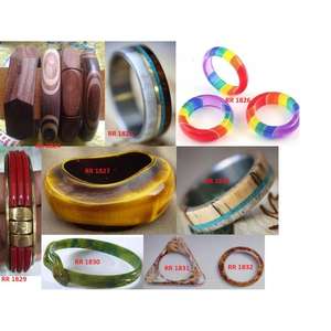 Pulseras y Brazaletes de Resina Coloridos y de Diseño Personalizado, Accesorios de Joyería de Moda para Fiestas, Bodas, Banquetes y Navidad - Product Image 4