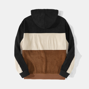 Sweat à capuche en molleton doublé tricoté de haute qualité pour homme, logo personnalisé brodé, sweat à capuche en coton mélangé - Product Image 3