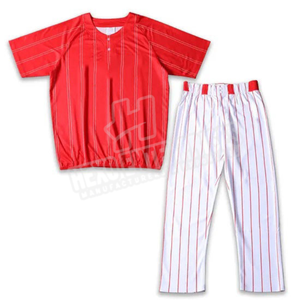 Uniforme de béisbol sublimado personalizado hecho en Pakistán Jersey y pantalón de béisbol Posee su equipo de diseño Use uniformes de béisbol - Product Image 1
