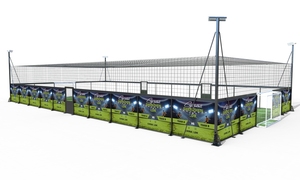 Terrain <span class=keywords><strong>de</strong></span> football LED professionnel pour l'entraînement en plein air et en intérieur, <span class=keywords><strong>cage</strong></span> <span class=keywords><strong>de</strong></span> football nocturne avec projecteurs - Product Image 2