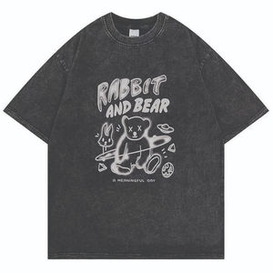 Best Selling Men's <b>T</b>-Shirt Fully Customized Quick Dry Eco-Friendly Breathable Polyester/Cotton Blend 200g <b>Light</b> Knitted Regular - Product Image 1