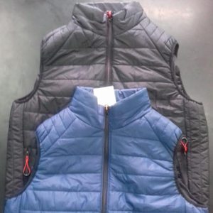 Chaleco Acolchado Reversible Casual de Invierno para Hombre, Impermeable, Cortavientos, Transpirable, Plegable, sin Mangas - Product Image 1