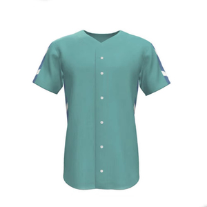 Servicio OEM diseño uniforme de béisbol al por mayor en blanco moda 100% poliéster hombres uniforme de béisbol - Product Image 6