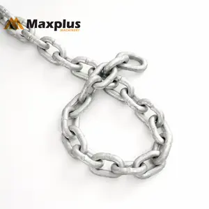 链条DIN 5685 A/C 10毫米短/长链光亮抛光焊接厚链钢链出售