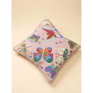 Housse de coussin brodée à la main Suzani Imaco Rugs 45 cm x 45 cm pour coussins décoratifs - Product Image 4