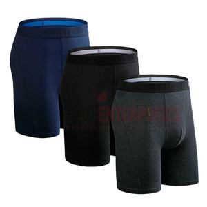 มาใหม่ล่าสุดชุดชั้นในชายที่กําหนดเองเส้นใยไม้ไผ่โพลีเอสเตอร์คุณภาพสูงสี่วิธียืดนักมวยสั้นๆขนาดบวกชุดชั้นในชาย - Product Image 1