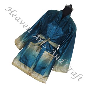KS003 Meilleure fabrication de robe de soirée d'été pour femmes, caftan court, robes kimono de style ethnique, robe kimono africaine - Product Image 3