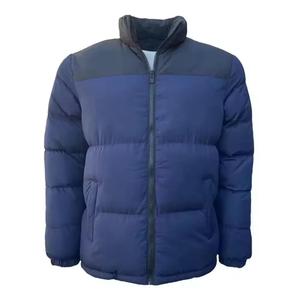 Veste matelassée d'hiver à col montant personnalisable avec logo frontal, service OEM, haute qualité, respirante, séchage rapide pour hommes et femmes, vente chaude - Product Image 4